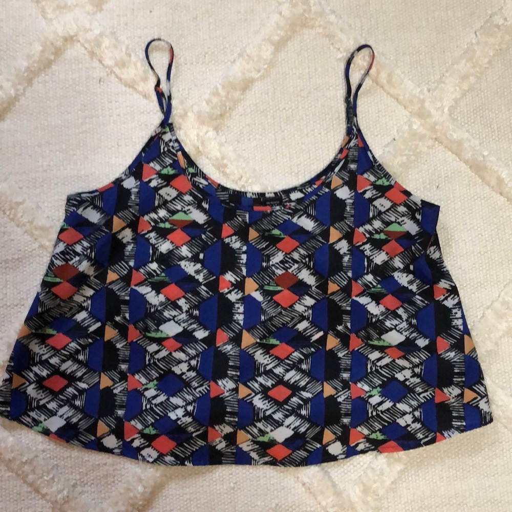 Multi-colored Crop top